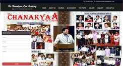 Desktop Screenshot of chanakyaalawacademy.com